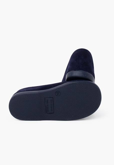 Derbies suède lacets garçon semelle fine Bleu marine+Gris+Taupe 3 - vertbaudet enfant 