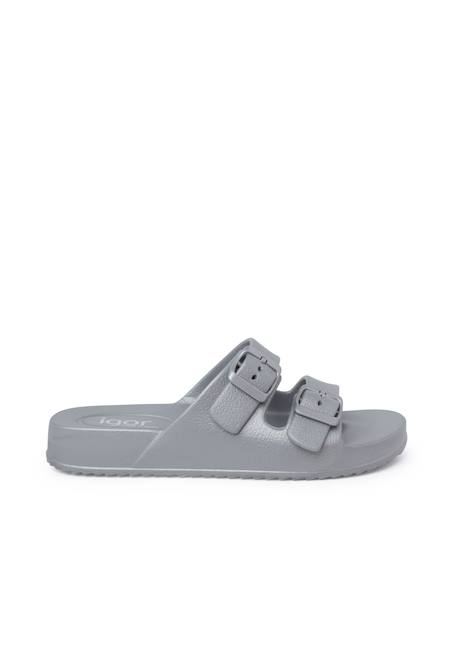 Sandales  double boucle couleurs métalliques Argent 1 - vertbaudet enfant 