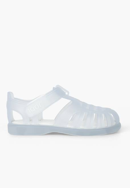 Sandales plage basiques à scratch tobby Blanc+Bleu+Bleu marine+Rose 1 - vertbaudet enfant 