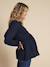 Tee-shirt blouse brodé grossesse et allaitement écru+marine 9 - vertbaudet enfant 