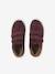 Baskets enfant fille cuir à scratchs bordeaux+or+rose 4 - vertbaudet enfant 