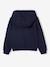 Sweat fille zippé à capuche sport marine+rose+vert sauge 2 - vertbaudet enfant 