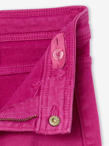 Pantalon cargo large fille fuchsia 4 - vertbaudet enfant 
