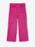 Pantalon cargo large fille fuchsia 1 - vertbaudet enfant 