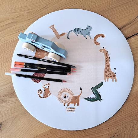 Set de table savana  les amis Multicolo 5 - vertbaudet enfant 