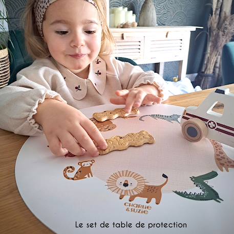 Set de table savana  les amis Multicolo 3 - vertbaudet enfant 