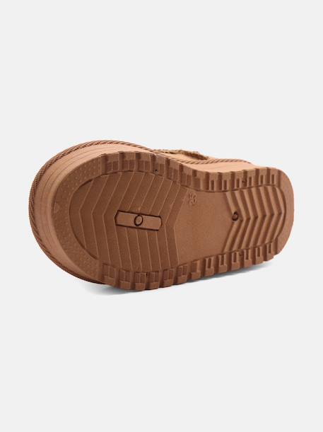 Bottine basses Camel+Marron 73+Noir 5 - vertbaudet enfant 