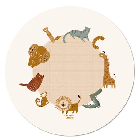 Set de table savana  les amis Multicolo 1 - vertbaudet enfant 