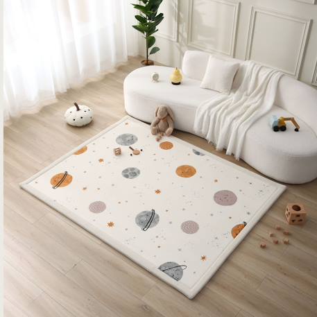 Tapis enfant à mémoire de forme planètes CLOUD HAPPY PLANETS Happy planets 2 - vertbaudet enfant 