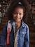 Veste jean fille personnalisable bleu clair+bleu moyen 6 - vertbaudet enfant 