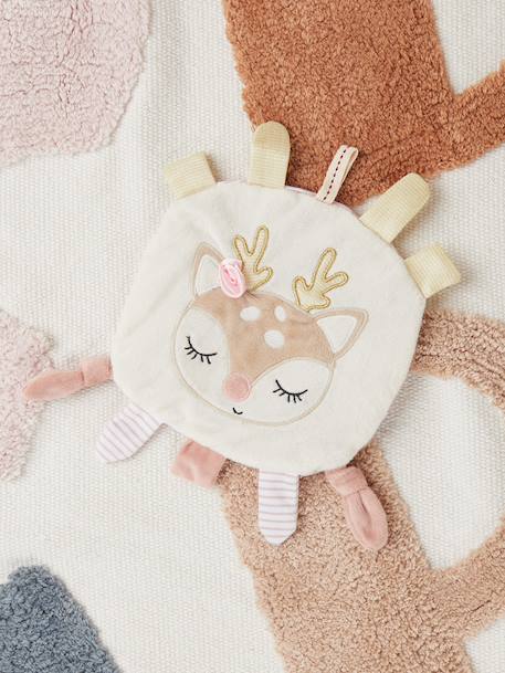 Doudou faon ella tissu froissant - peluche Faon ella 3 - vertbaudet enfant 
