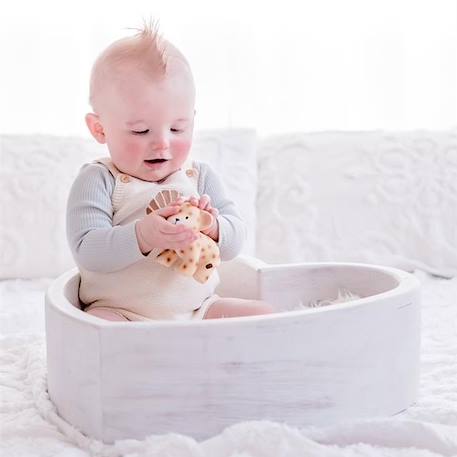 Léopard en caoutchouc naturel Beige 5 - vertbaudet enfant 