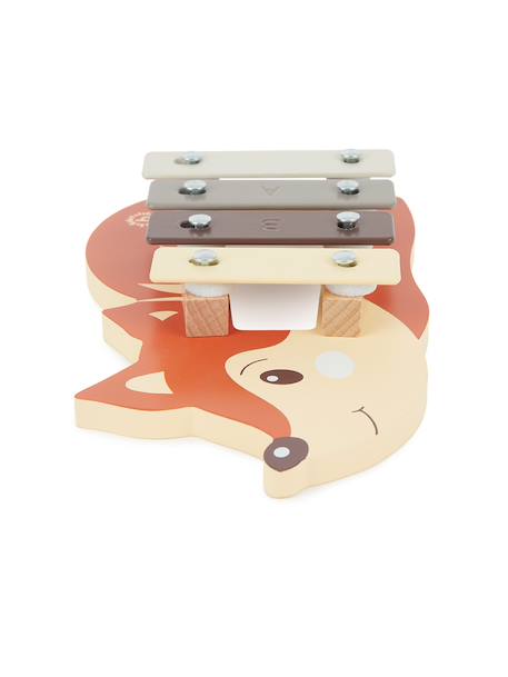 Xylophone bois FSC® en forme de renard Renard 6 - vertbaudet enfant 