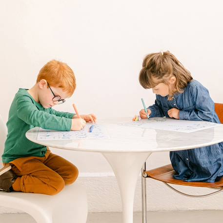 Set en silicone à colorier réversible - lettres de l'alphabet océan Multi-coloured 3 - vertbaudet enfant 
