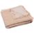 Couverture en coton fringe moonstone-ivory (75 x 100 cm) Corail+Jaune, blanc 1 - vertbaudet enfant 