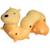 Chenille en caoutchouc naturel Jaune 1 - vertbaudet enfant 