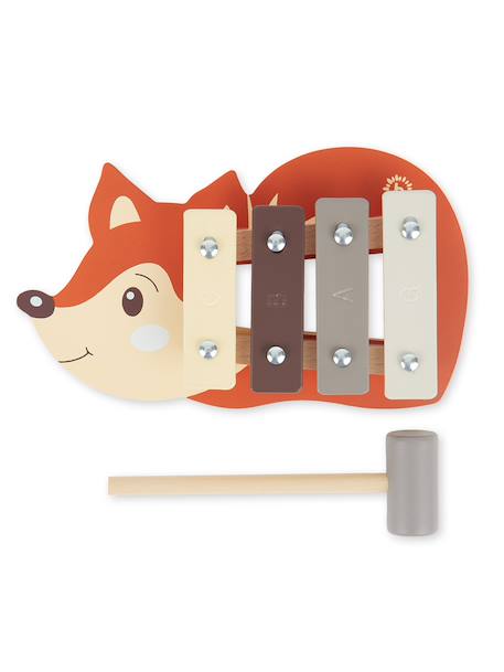 Xylophone bois FSC® en forme de renard Renard 1 - vertbaudet enfant 