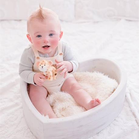 Léopard en caoutchouc naturel Beige 2 - vertbaudet enfant 