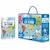 Puzzle & livre - voyagez découvrez explorez la terre Bleu 1 - vertbaudet enfant 