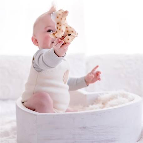 Léopard en caoutchouc naturel Beige 6 - vertbaudet enfant 
