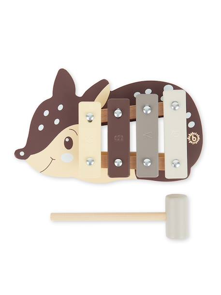 Xylophone bois FSC® en forme de chevruil Chevreuil 1 - vertbaudet enfant 