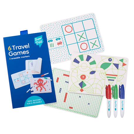 Travel game - 6 jeux nomades Multi-coloured 1 - vertbaudet enfant 