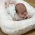 Cocon bébé matelassé nid réducteur de lit Écru+Safari, vert, gris, blanc+Sidonia, beige, écru, blanc+Stella, imprimé étoiles blanc, gris 5 - vertbaudet enfant 
