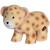 Léopard en caoutchouc naturel Beige 1 - vertbaudet enfant 