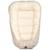 Cocon nid réducteur de lit en coton nid d'abeille Beige+Bleu+Écru+Rose 4 - vertbaudet enfant 