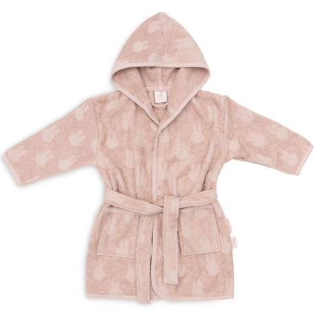 Peignoir éponge miffy jacquard en coton Bleu+Rose 7 - vertbaudet enfant 