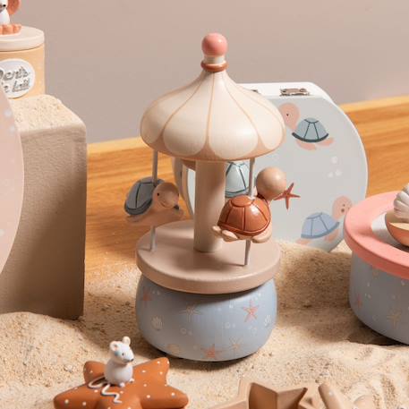Carrousel birdy Bleu, rose+Marron, bleu+Multicolore+Rose, blanc, violet 2 - vertbaudet enfant 