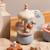 Carrousel birdy Bleu, rose+Marron, bleu+Multicolore+Rose, blanc, violet 2 - vertbaudet enfant 