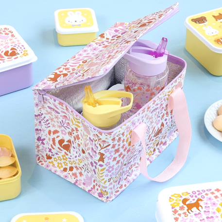 Sac à goûter isotherme Bleu+Jaune+Noir+Rose+Rouge+Vert+Violet 19 - vertbaudet enfant 