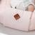 Cocon nid réducteur de lit en coton nid d'abeille Beige+Bleu+Écru+Rose 24 - vertbaudet enfant 