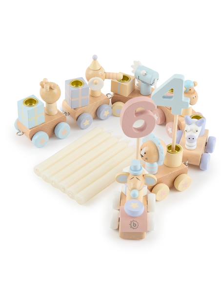 Train d’anniversaire en bois 0-99 ans, scandi Berry+Berry avec bougies+Candy+Candy avec bougies+Scandi+Scandi avec bougies 20 - vertbaudet enfant 
