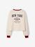 Tee-shirt cropped fille motif dos écru 4 - vertbaudet enfant 