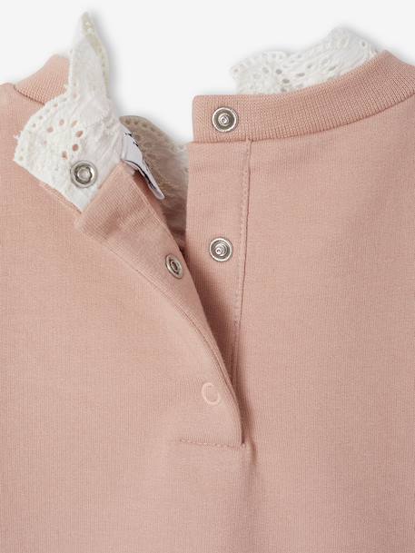 Sweat-shirt bébé Disney Marie les Aristochats rose poudré 5 - vertbaudet enfant 