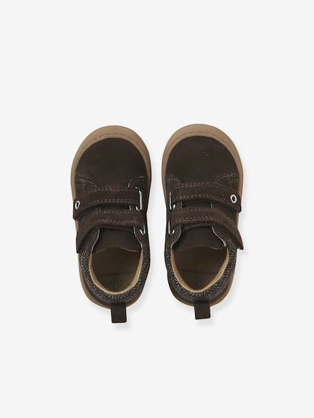 Chaussures premiers pas bébé velcro beige+bleu+bleu électrique+chocolat+lot beige+lot marron+lot vert+marron+ocre+vert+vert sauge 21 - vertbaudet enfant 