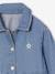 Robe en denim léger fille bleu moyen+denim gris 5 - vertbaudet enfant 