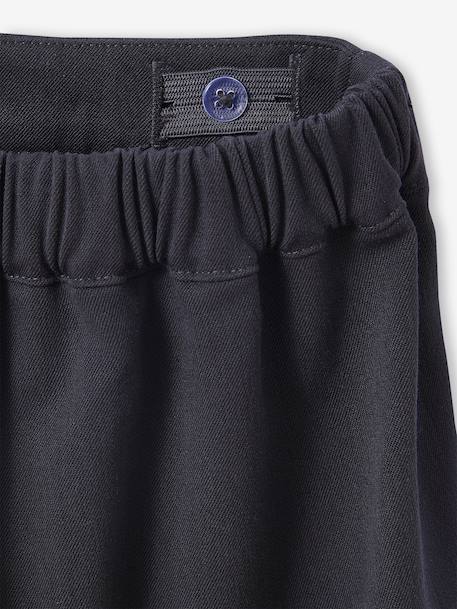 Jupe-short plissée fille anthracite 6 - vertbaudet enfant 