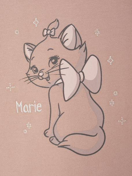 Sweat-shirt bébé Disney Marie les Aristochats rose poudré 4 - vertbaudet enfant 