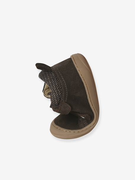 Chaussures premiers pas bébé velcro beige+bleu+bleu électrique+chocolat+lot beige+lot marron+lot vert+marron+ocre+vert+vert sauge 23 - vertbaudet enfant 