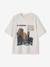 T-shirt garçon photoprint oversize écru 2 - vertbaudet enfant 