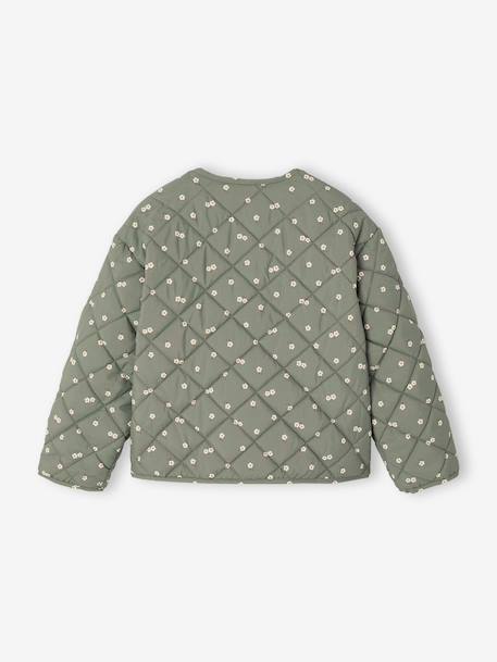 Parka fille à capuche 3 en 1 parka + veste matelassée bois de rose+marine 21 - vertbaudet enfant 