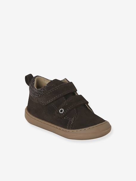 Chaussures premiers pas bébé velcro beige+bleu+bleu électrique+chocolat+lot beige+lot marron+lot vert+marron+ocre+vert+vert sauge 18 - vertbaudet enfant 
