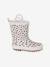 Bottes de pluie fille caoutchouc imprimé collection maternelle beige imprimé+rose imprimé 2 - vertbaudet enfant 