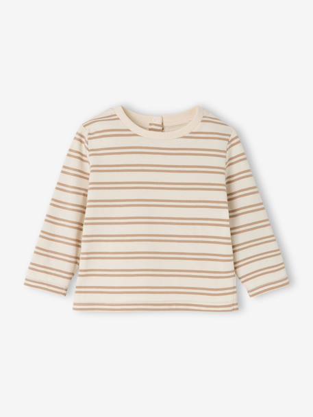 Coffret bébé T-shirt manches longues + salopette + doudou bleu grisé 3 - vertbaudet enfant 