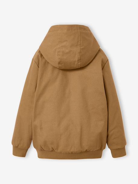 Blouson garçon en toile caramel 7 - vertbaudet enfant 