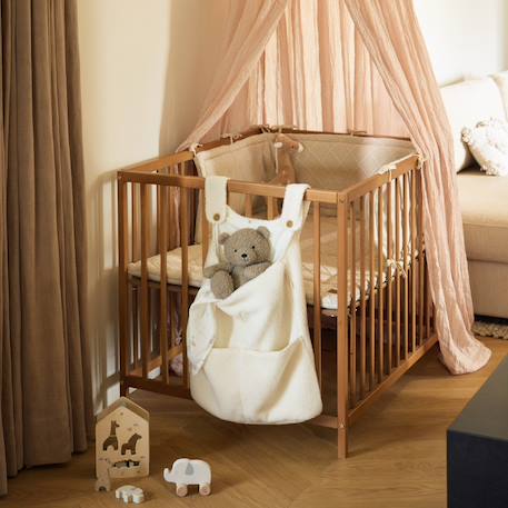 Peluche ours teddy bear olive green (25 cm) Beige clair+Gris+Marron clair+Rose, noir 12 - vertbaudet enfant 