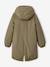Parka fille à capuche kaki 6 - vertbaudet enfant 